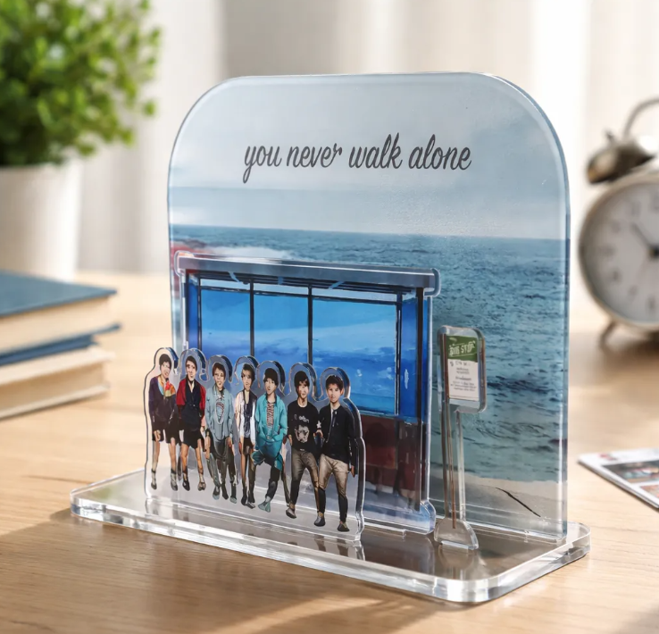 Miniatura: Stand De Acrilico Dos Bts Ponto De Onibus