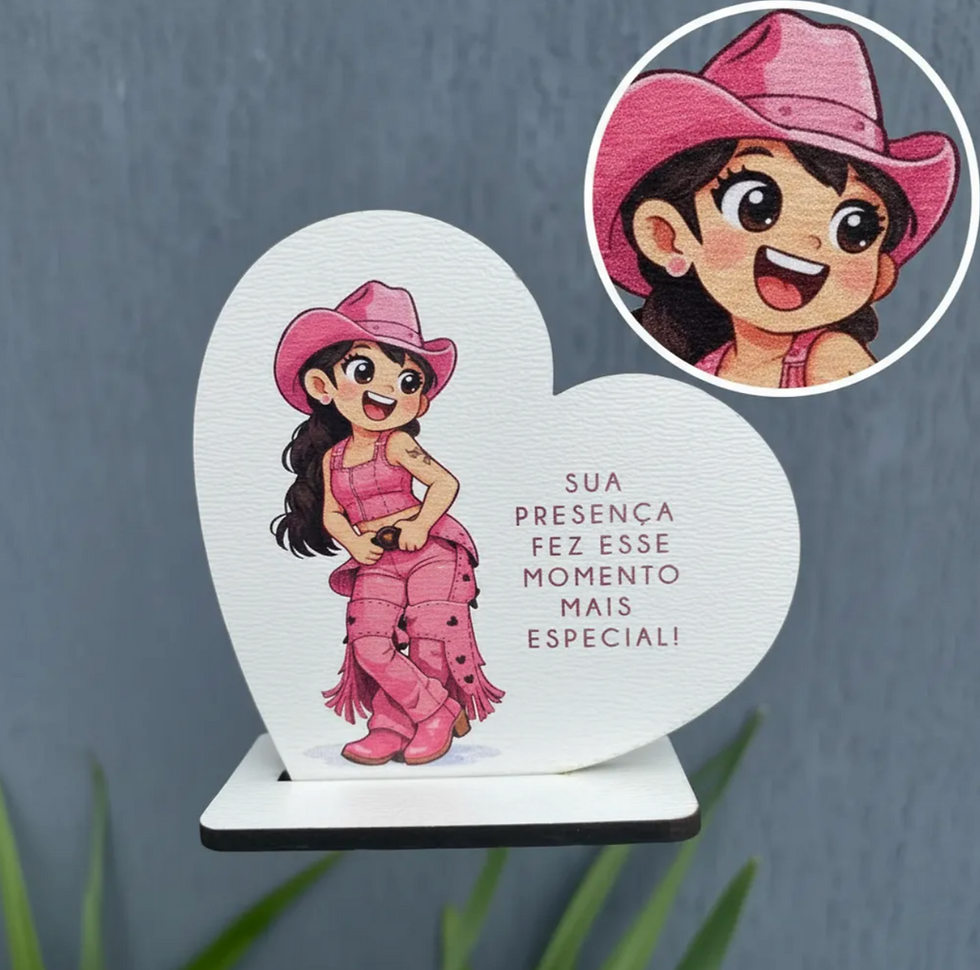 Miniatura: Kit Lembrancinhas Aniversário MDF