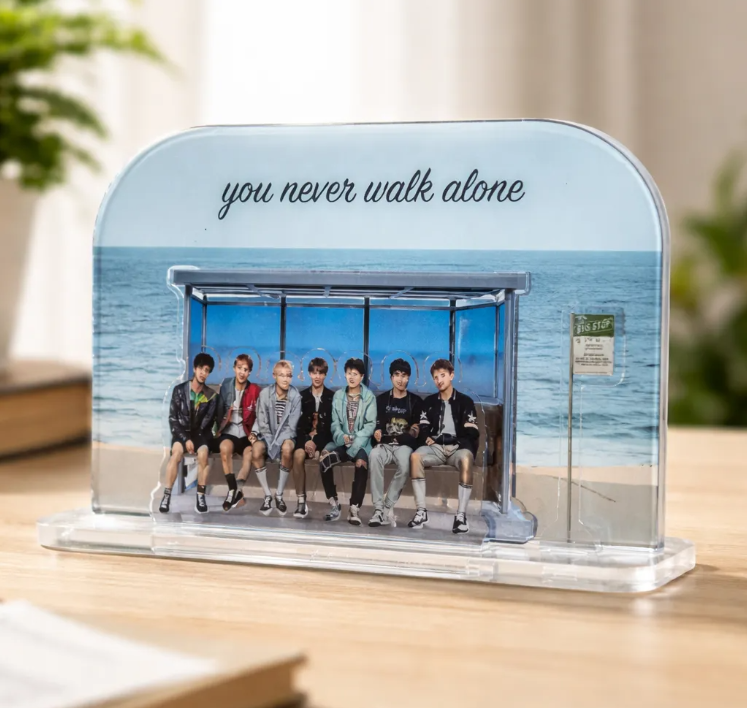 Stand De Acrilico Dos Bts Ponto De Onibus