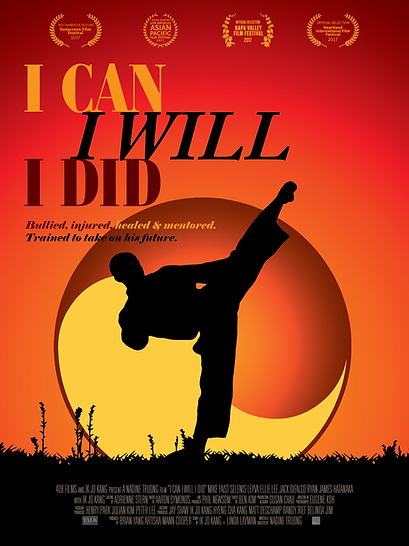 Kick Final Artwork - I CAN I WILL I DID.