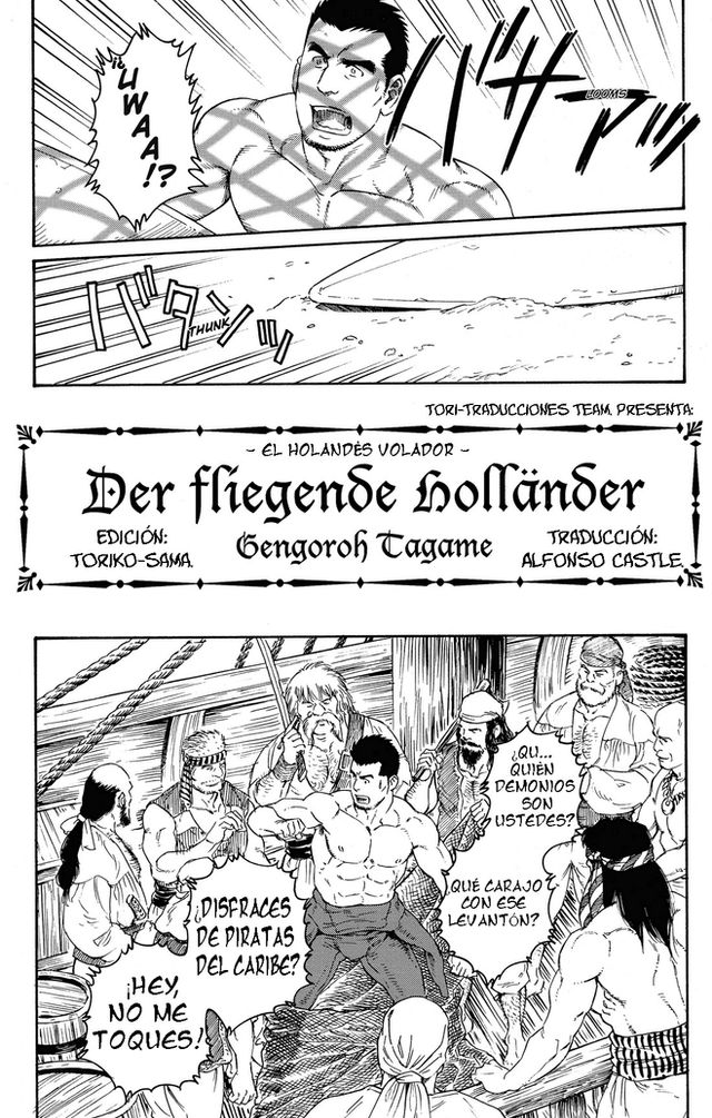 Gengoroh tagame - El holandés volador - Oneshot.