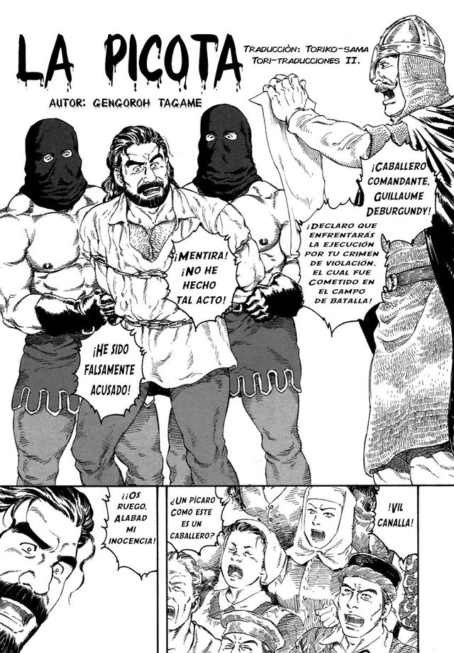 Gengoroh tagame - La picota - Oneshot.
