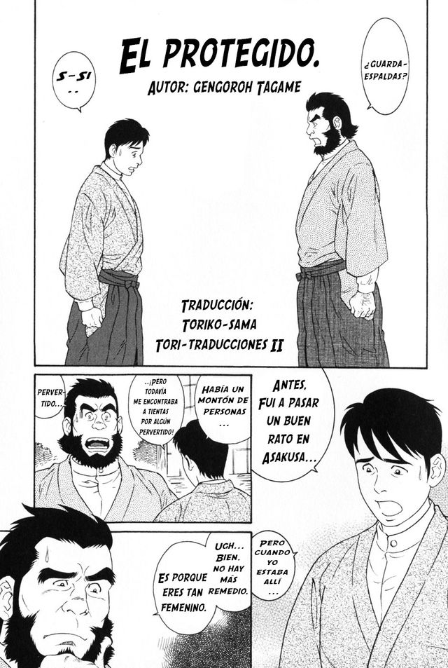 Gengoroh tagame - El protegido - Oneshot