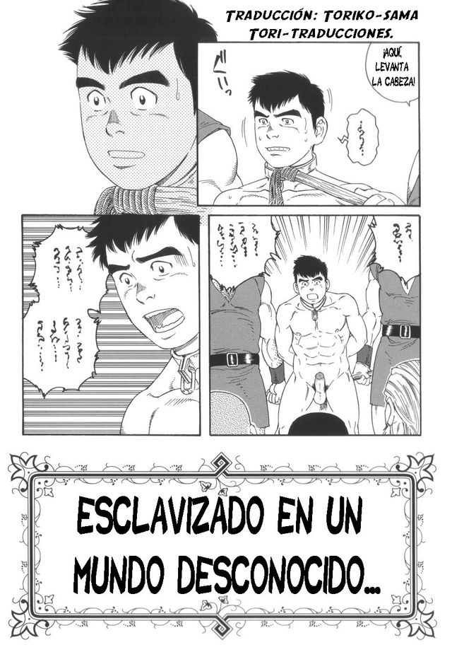 Gengoroh tagame - Esclavizado en un mundo desconocido - Oneshot.