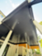 Black Smooth Undercover Systems Waterproof Under-Deck Ceiling