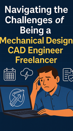 Navigating the Challenges of Being a Mechanical Design/CAD Engineer Freelancer