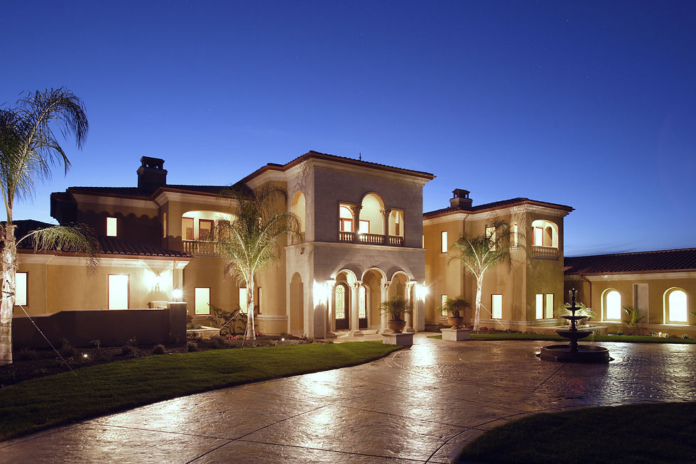 Mansion at Dusk
