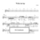 partitura para teclado da musica Wake Me Up - Avicii sheet music