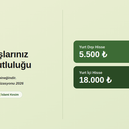 Kurban İbadetin Güvenli Ellerde — Mahkumder Bu Yıl da Yanınızda