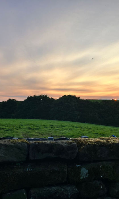 views at Woodhall farm cowpasture glamping pod yorkshire whitby