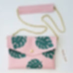 Thumbnail: Monstera All Over Cross-Body Purse