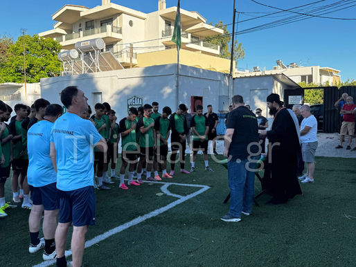 Με ευχές για μια επιτυχημένη χρονιά η Θύελλα Ραφήνας