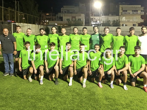 Η Θύελλα Ραφήνας Β' πάτησε… γκάζι! 🟢⚫️⚽
