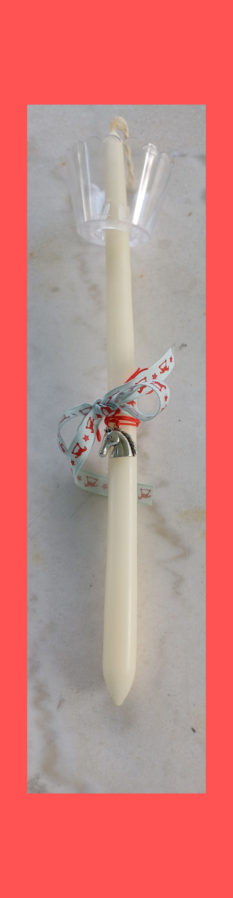 Thumbnail: Easter candle for the year of the Horse