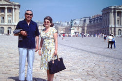 Nicholas with 3rd wife Theoni (1984)