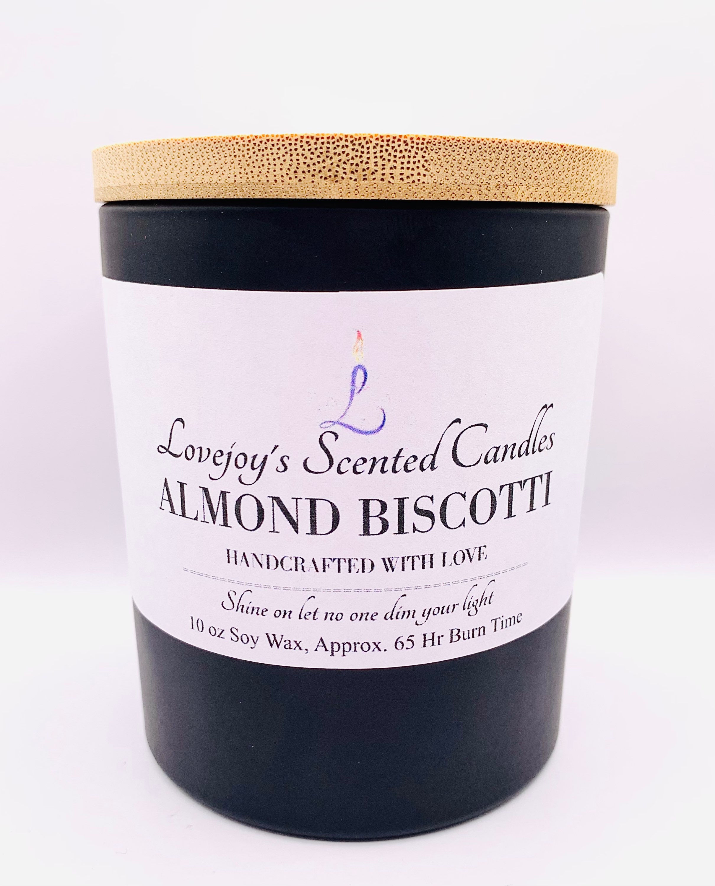 10 oz Almond Biscotti Soy Wax Candle