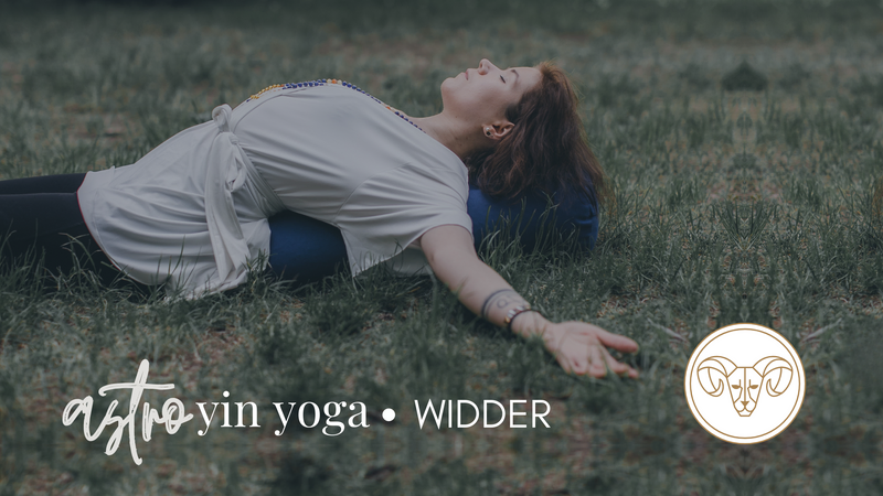 Titelbild Astro Yin Yoga Widder