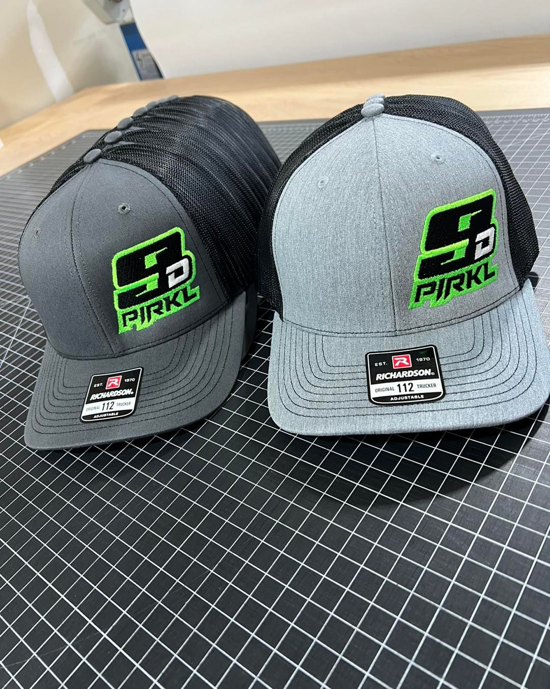 Custom Embroidered Snap Back Trucker Race Hats