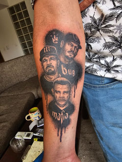 Tatuaj realizat de Marinaru, artist la salonul de tatuaje Sun Tattoo Cluj-Napoca