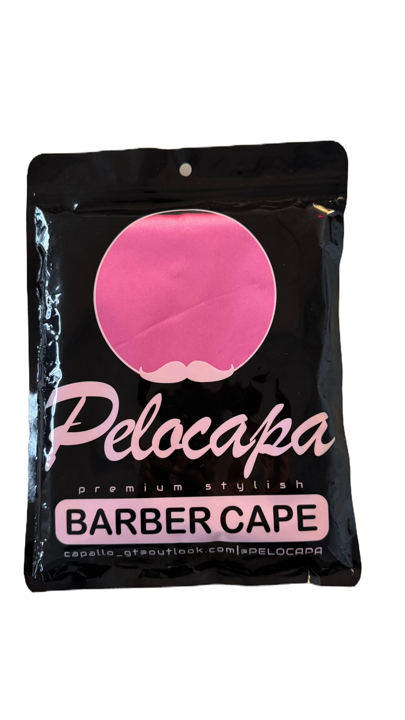 Pink Barber Cape