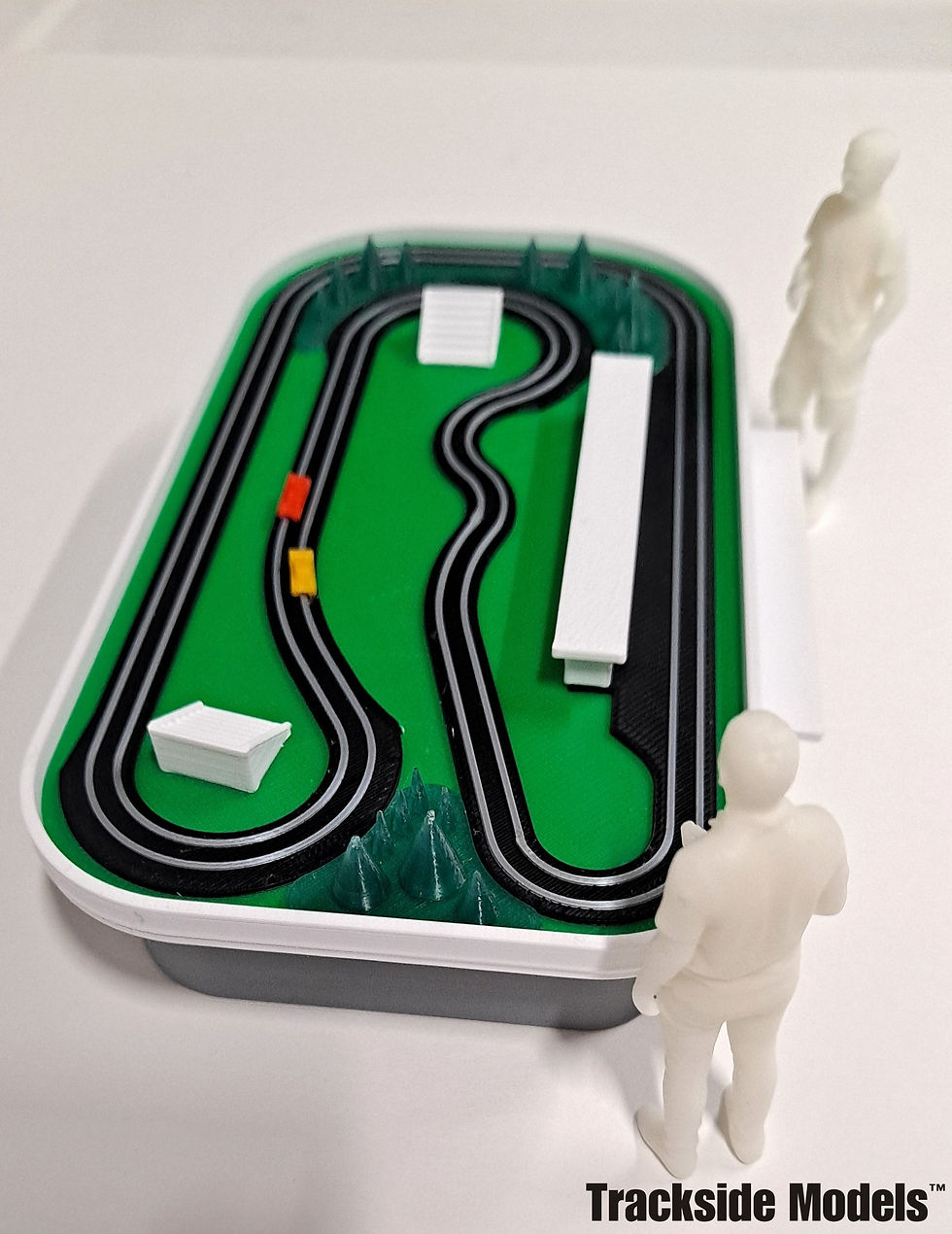 Thumbnail: 1/32 Scale Miniature Slot Car Track