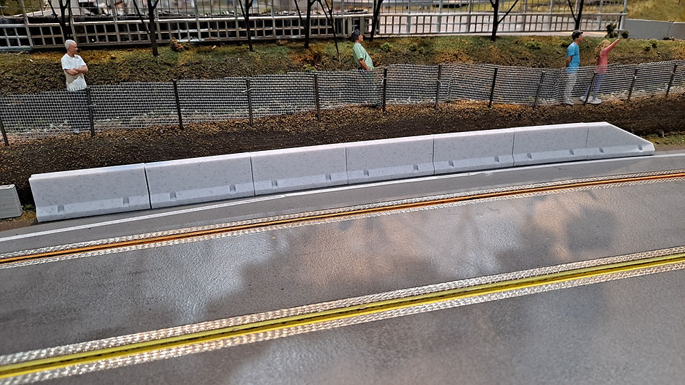 Thumbnail: 1/32 Scale 'Jersey Wall' Crash Barriers