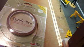 USING COPPER TAPE FOR LIGHT POWER STRIPS