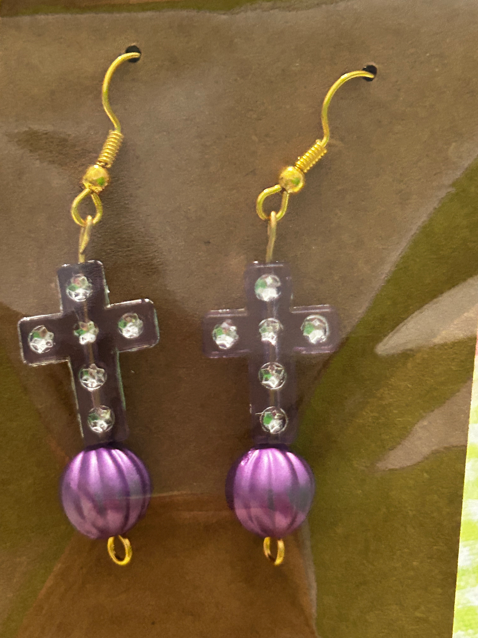 Thumbnail: Lavender Crossroads  Earrings 