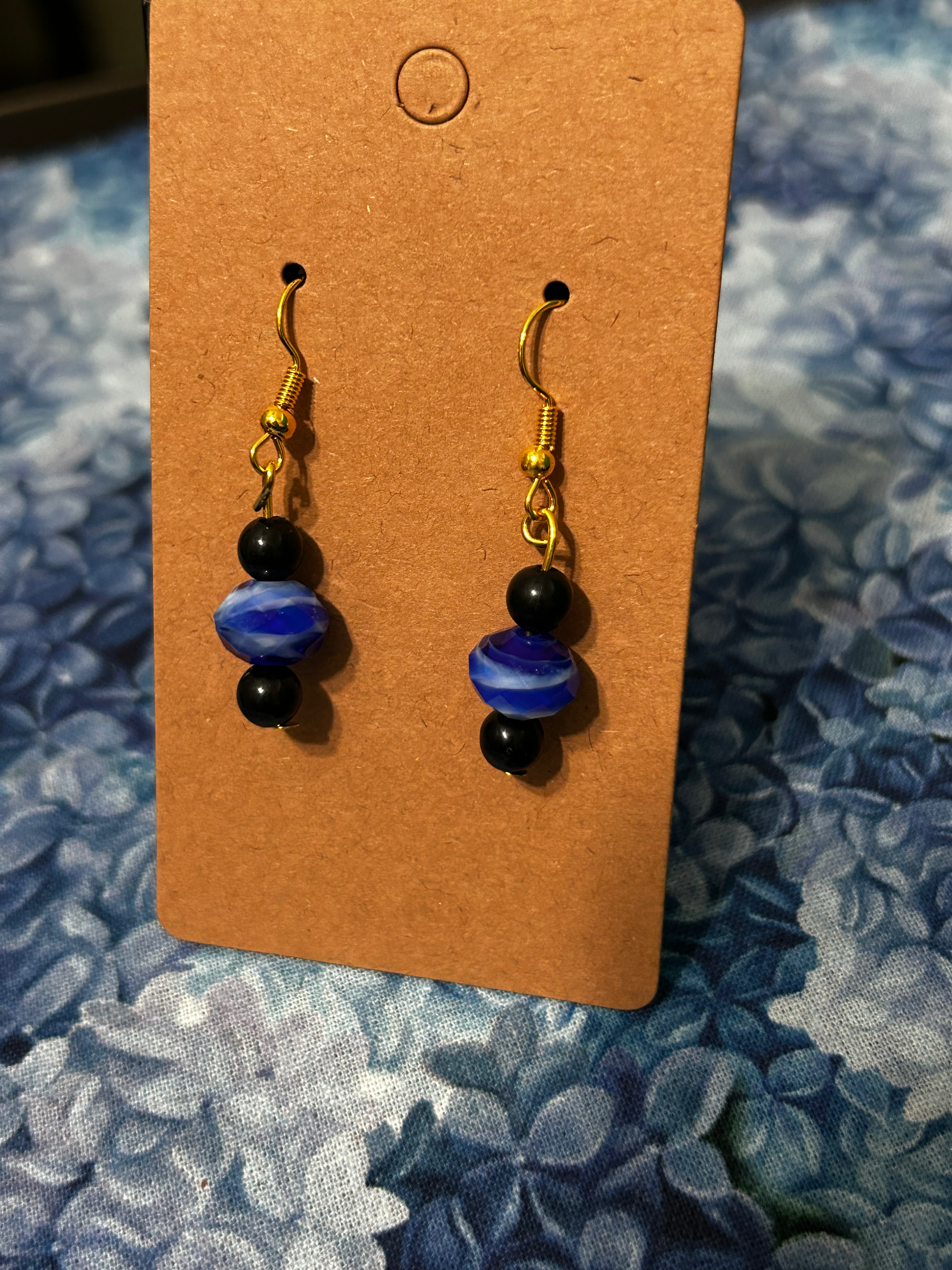 Ebony Sky Earrings 