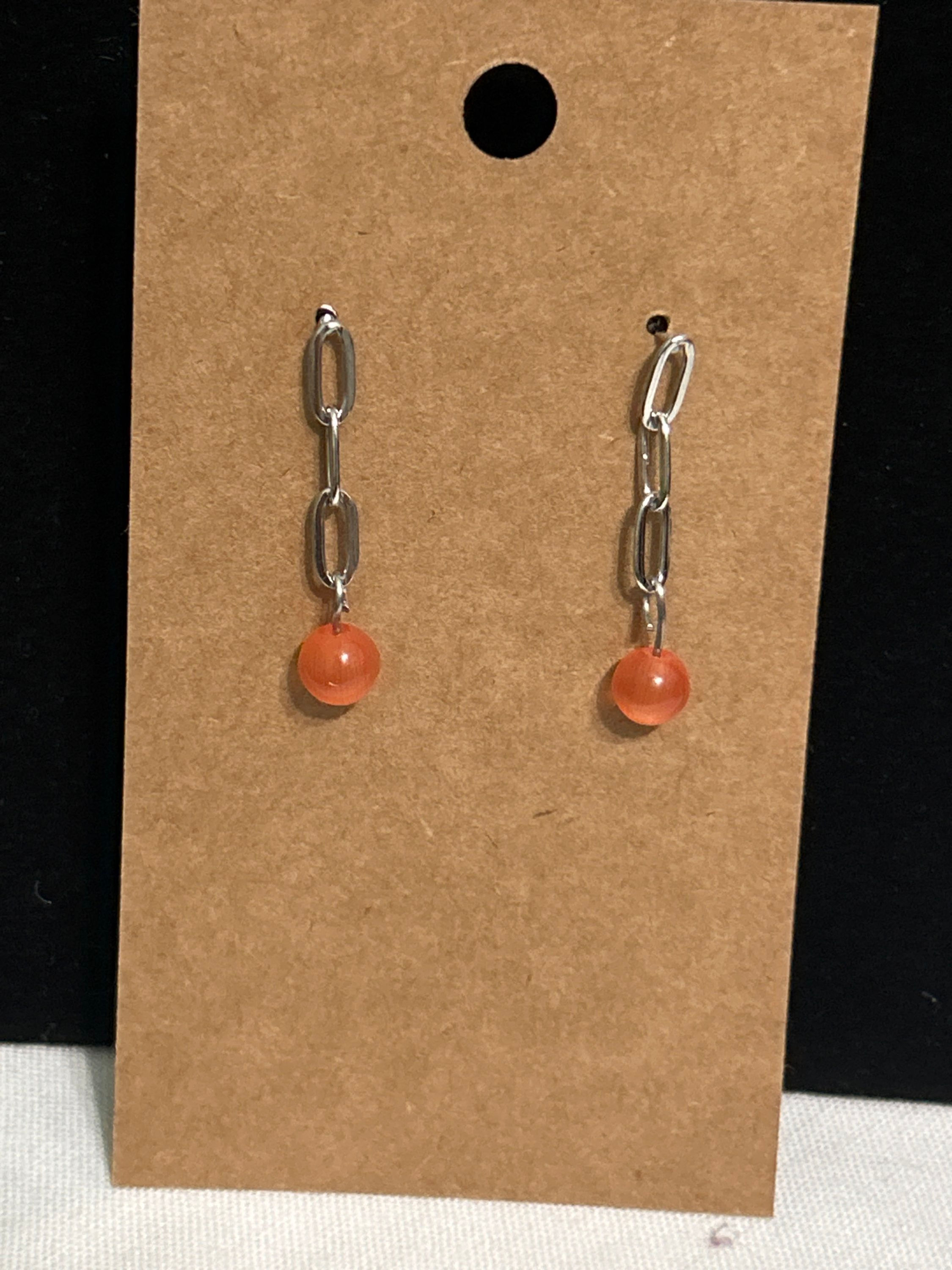 Peach Pop Earrings 