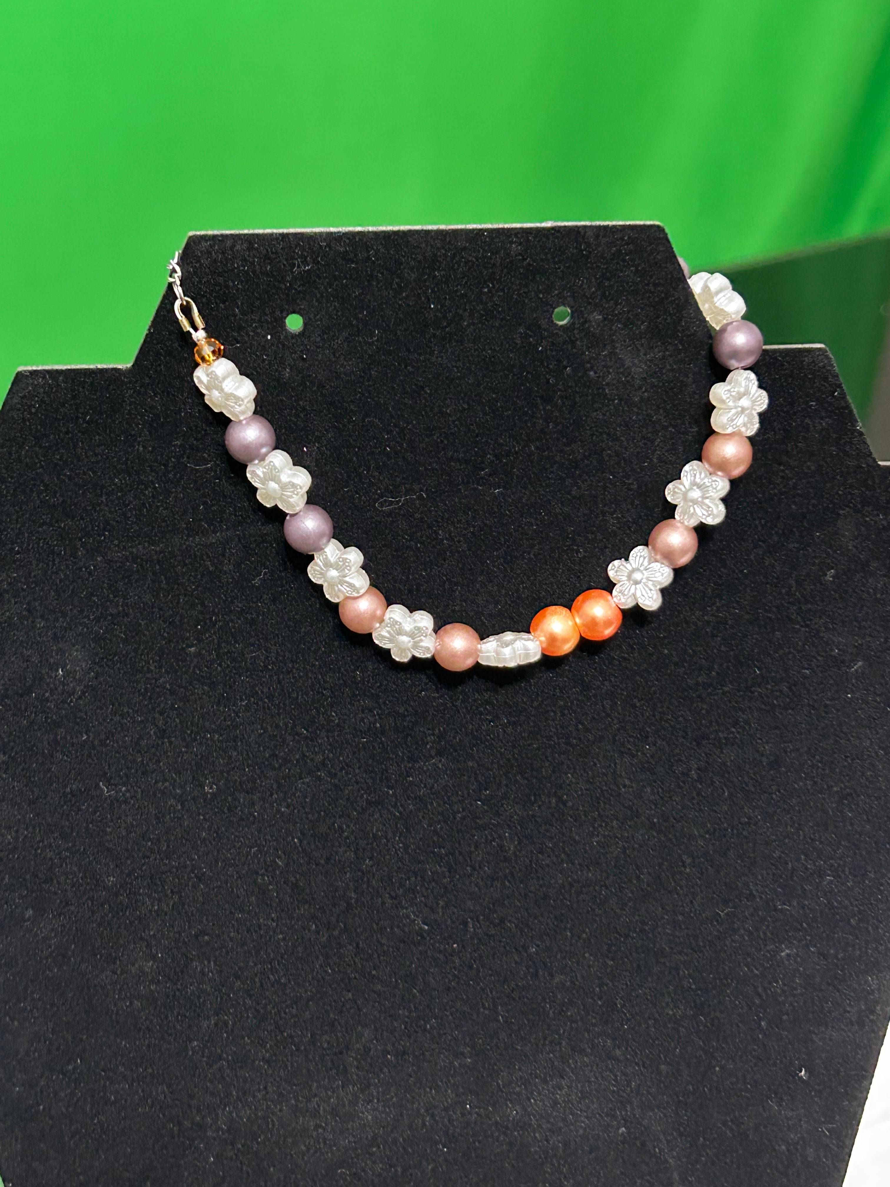 Copper leaf Bracelet 