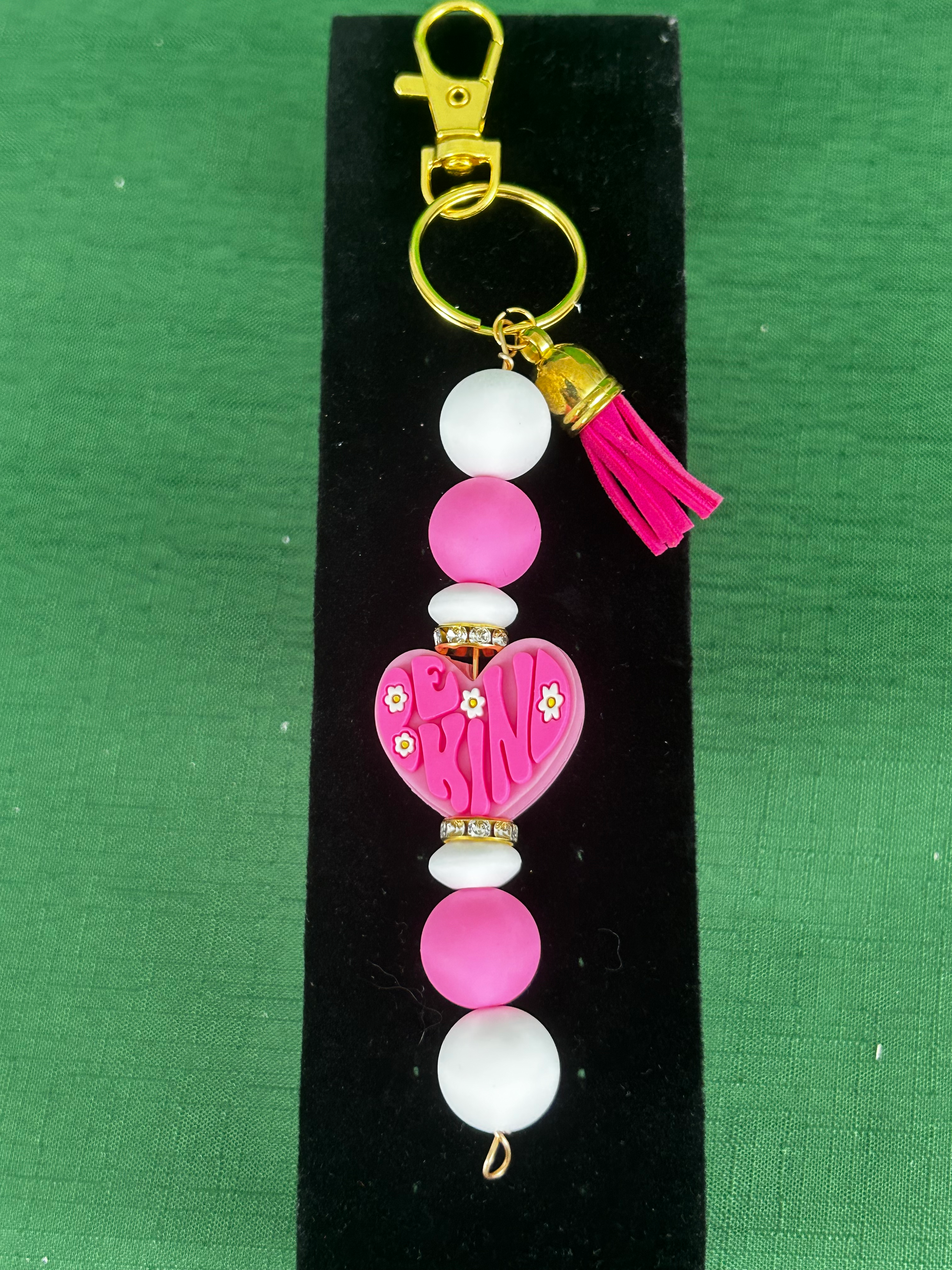 Pink Be Kind Key Chain