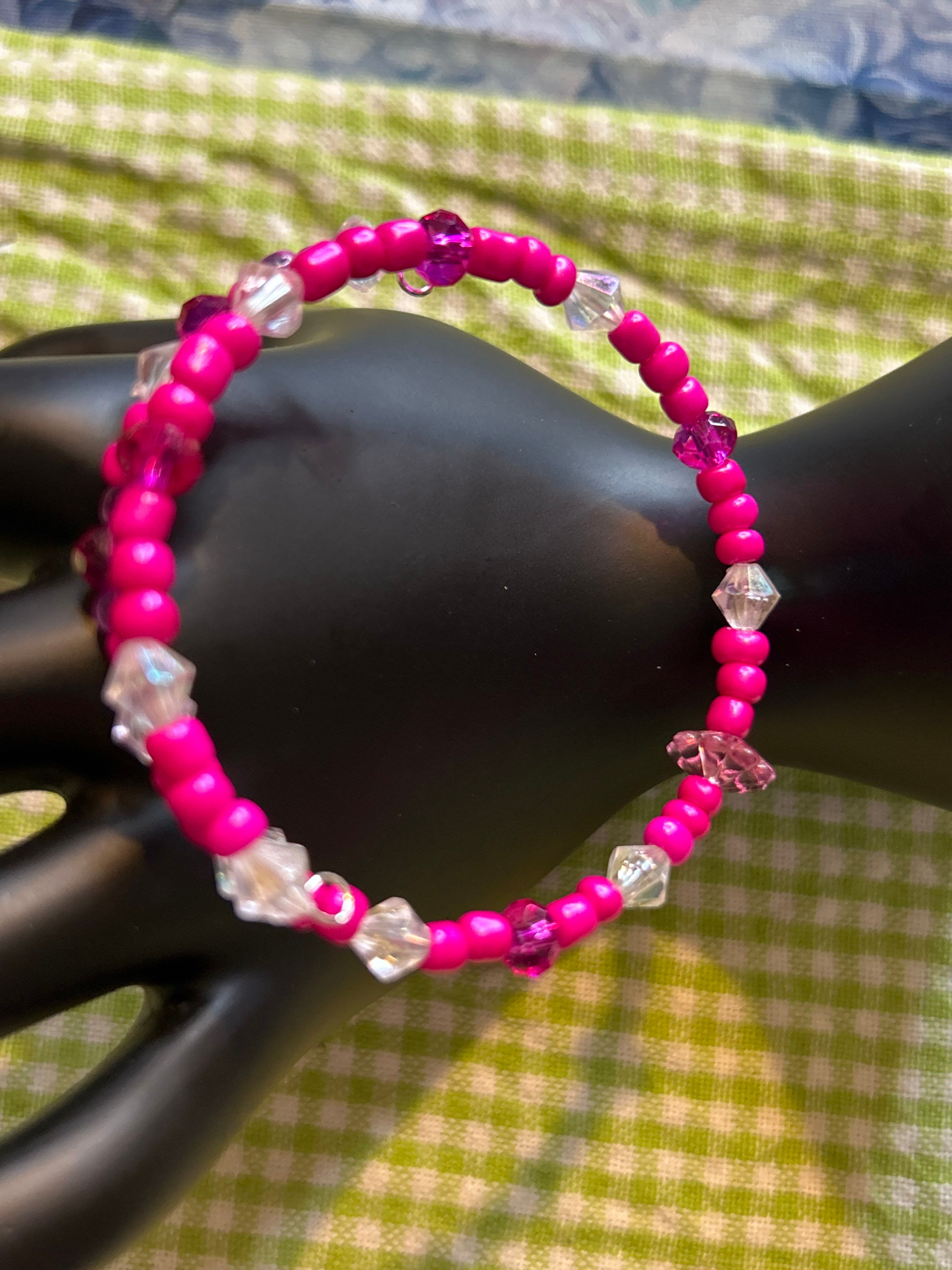 Sparkling Pink Light Bracelet 
