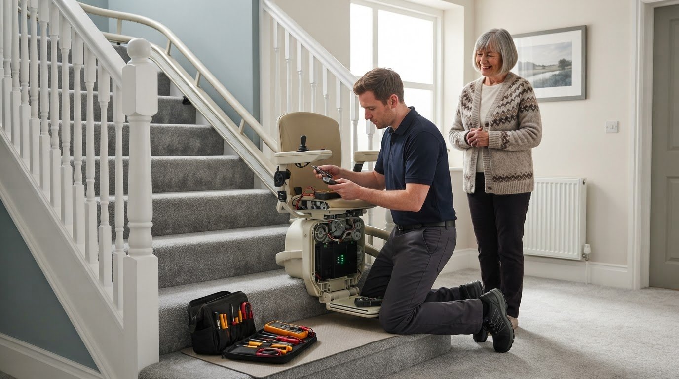 What Is Included in a Stairlift Annual Service? A Practical UK Checklist
