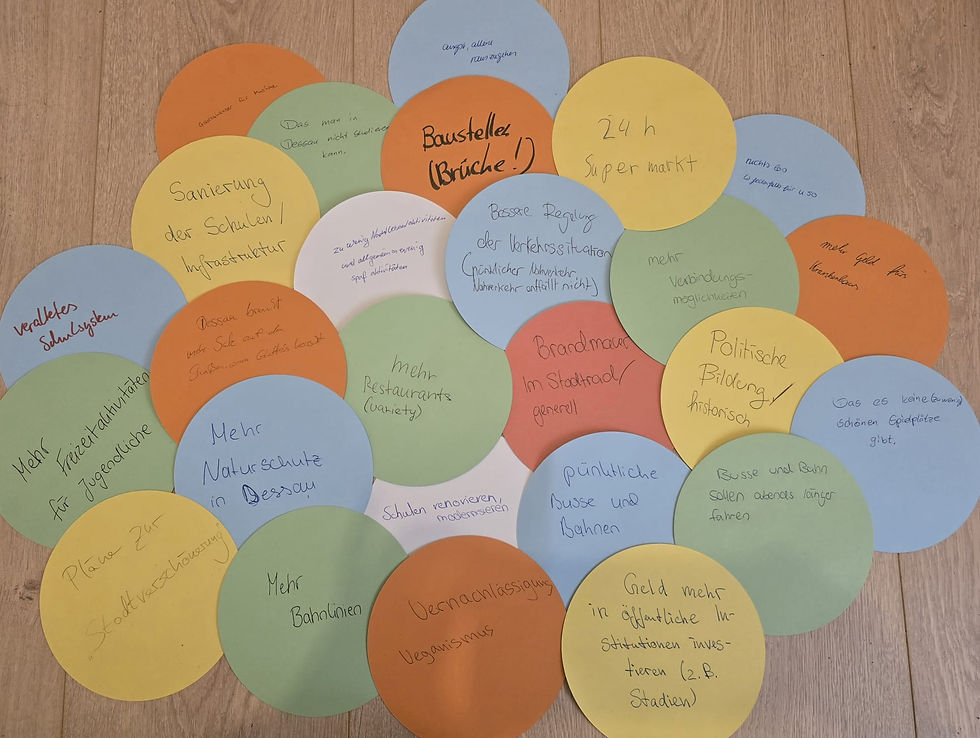 Erste Workshops in Schulen