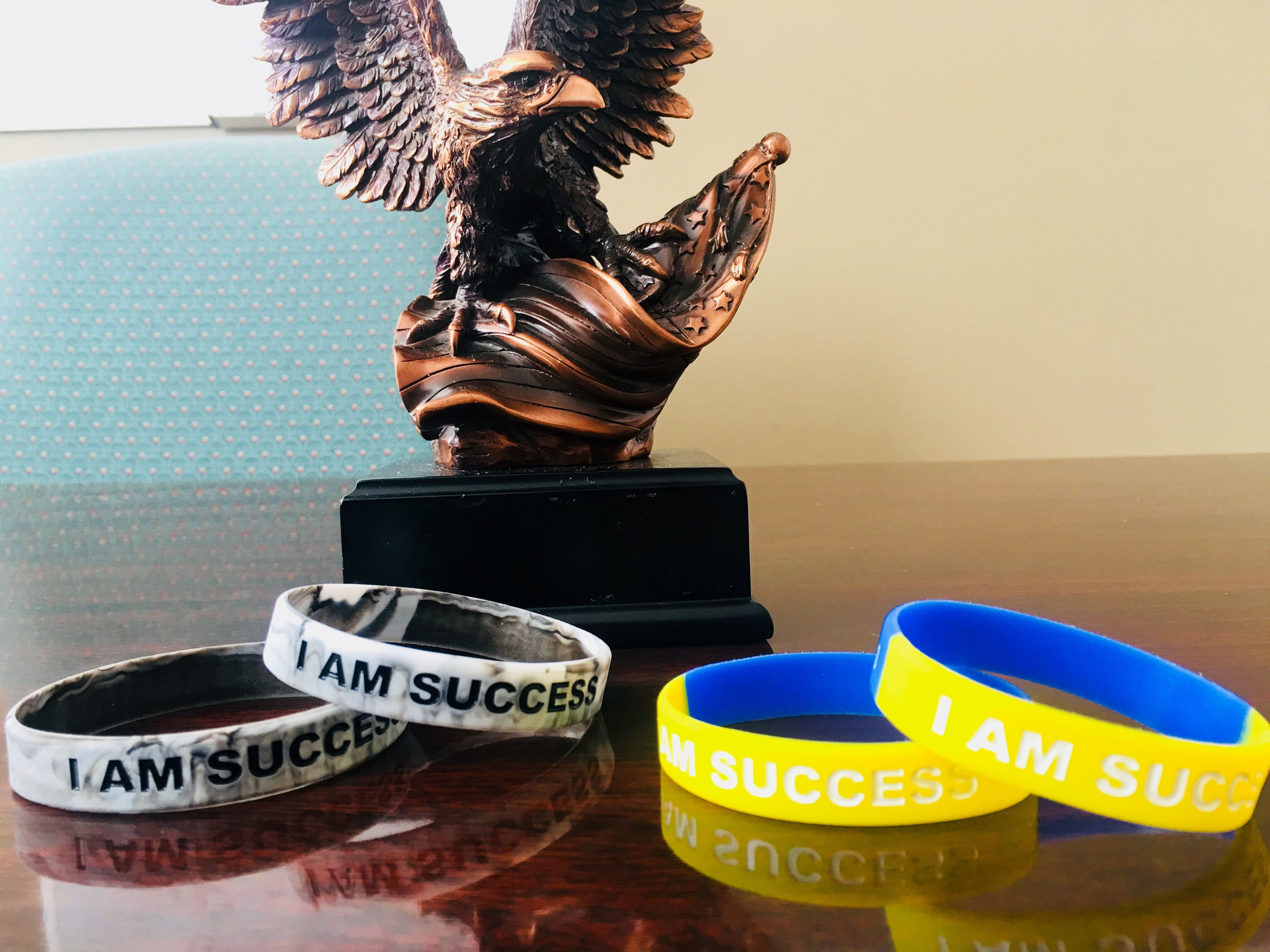 I AM SUCCESS WRISTBANDS