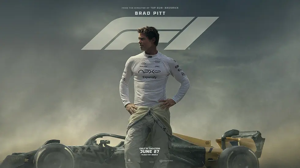 f1 film brad pitt branding