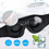 Thumbnail: Wireless music headphone sleep smart eye mask Bluetooth headset for phone 
