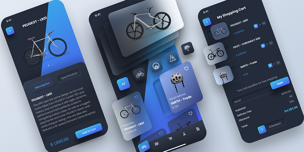 figma mobile ui design for learners