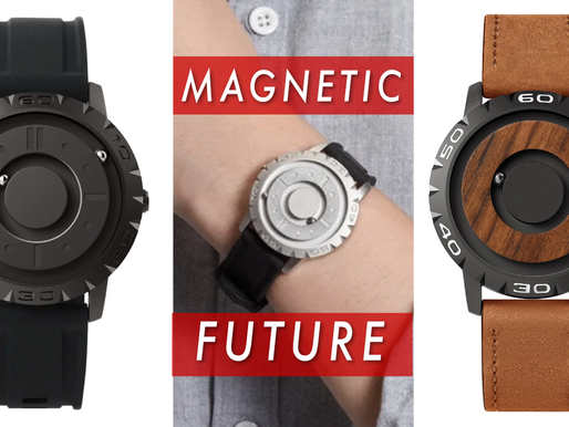 Eutour Magnet Watch: Minimalist Design Meets Futuristic Charm. Innovation Party Awesome Product V7