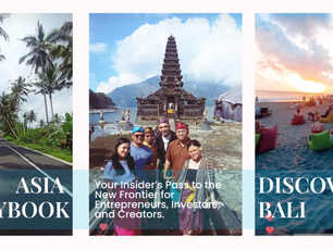 asia playbook for entrepreneurs, investors and expats - Part 1 - Bali