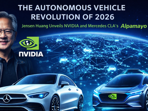jensen huang nvidia announcement ces 2026 alpamayo autonomous vehicle q1 2026 with mercedes cla