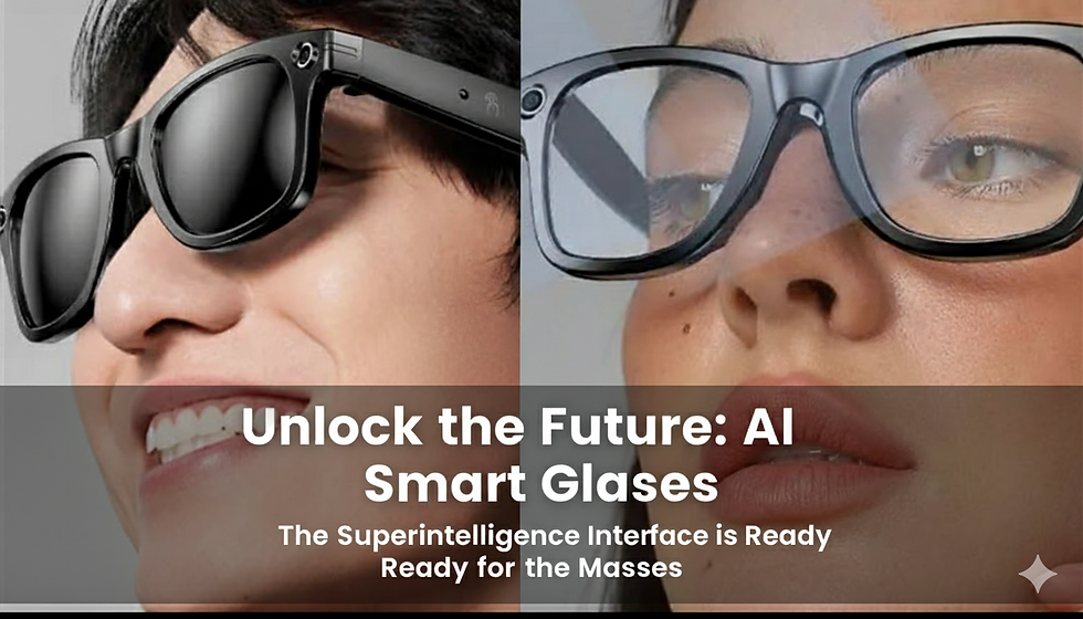 From Google Glass to AI Glasses: The Leap of a Decade