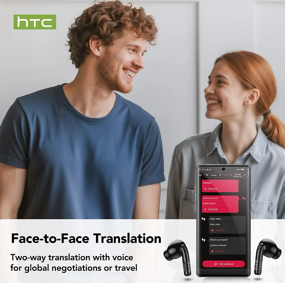 htc ai translator earbud bluetooth 6