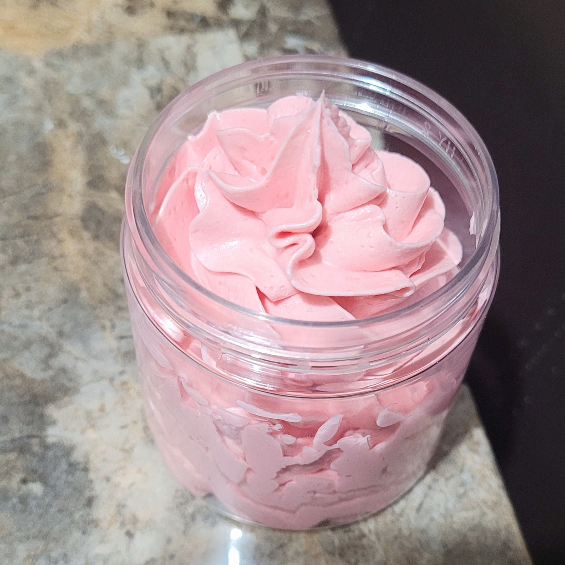 Strawberry champagne body butter