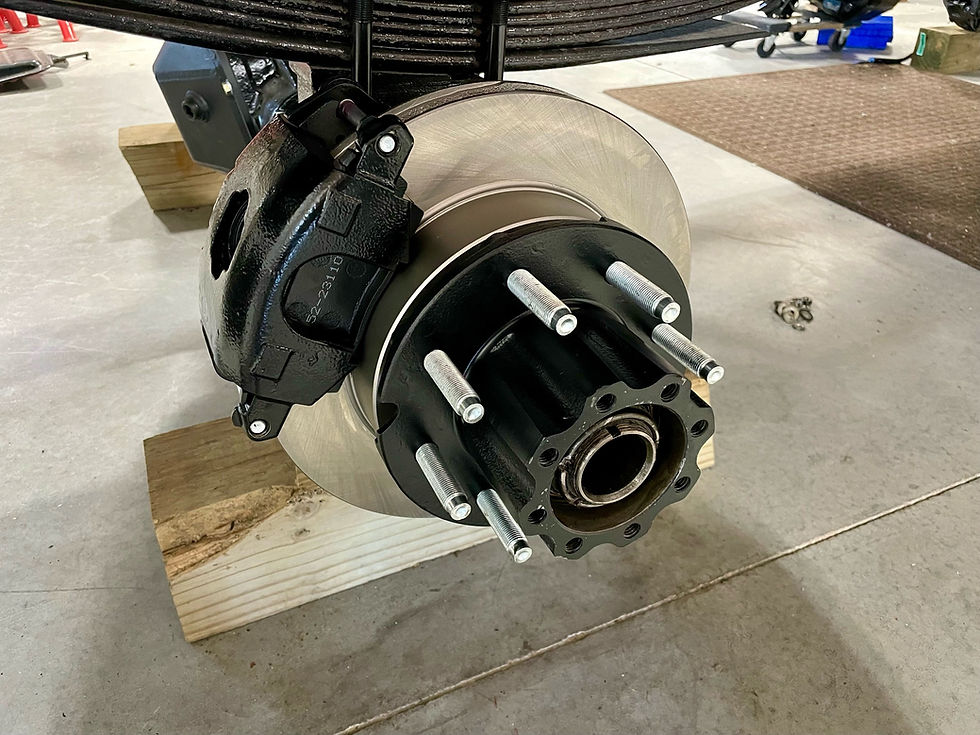 Thumbnail: 1980-1996 Ford Full Float Dana 60, 61 & 70 Rear Disc Brake Kit