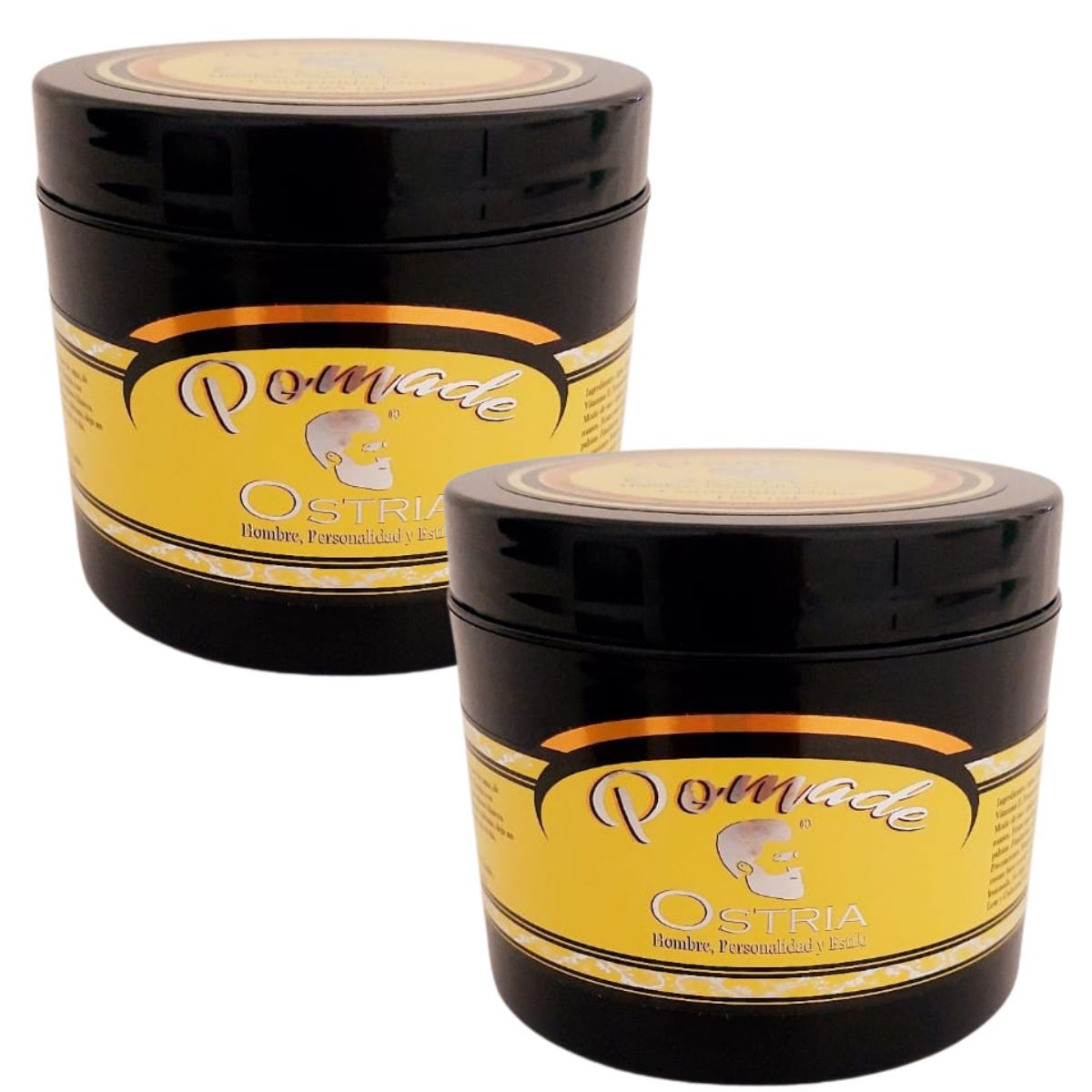 dúo pomada capilar fijación media hombre Ostria
