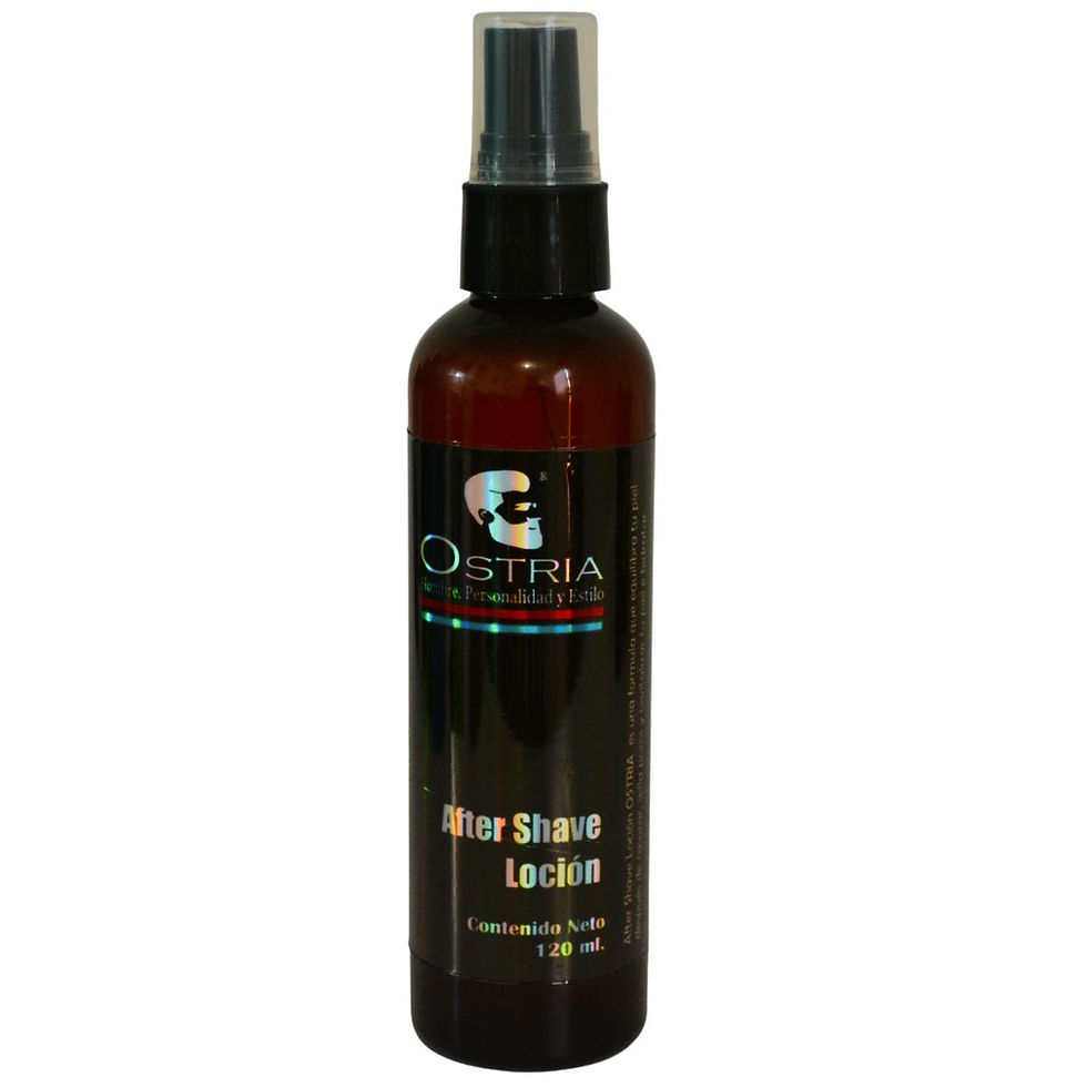 After shave loción 120 ml para hombre con pantenol y vitamina E OSTRIA