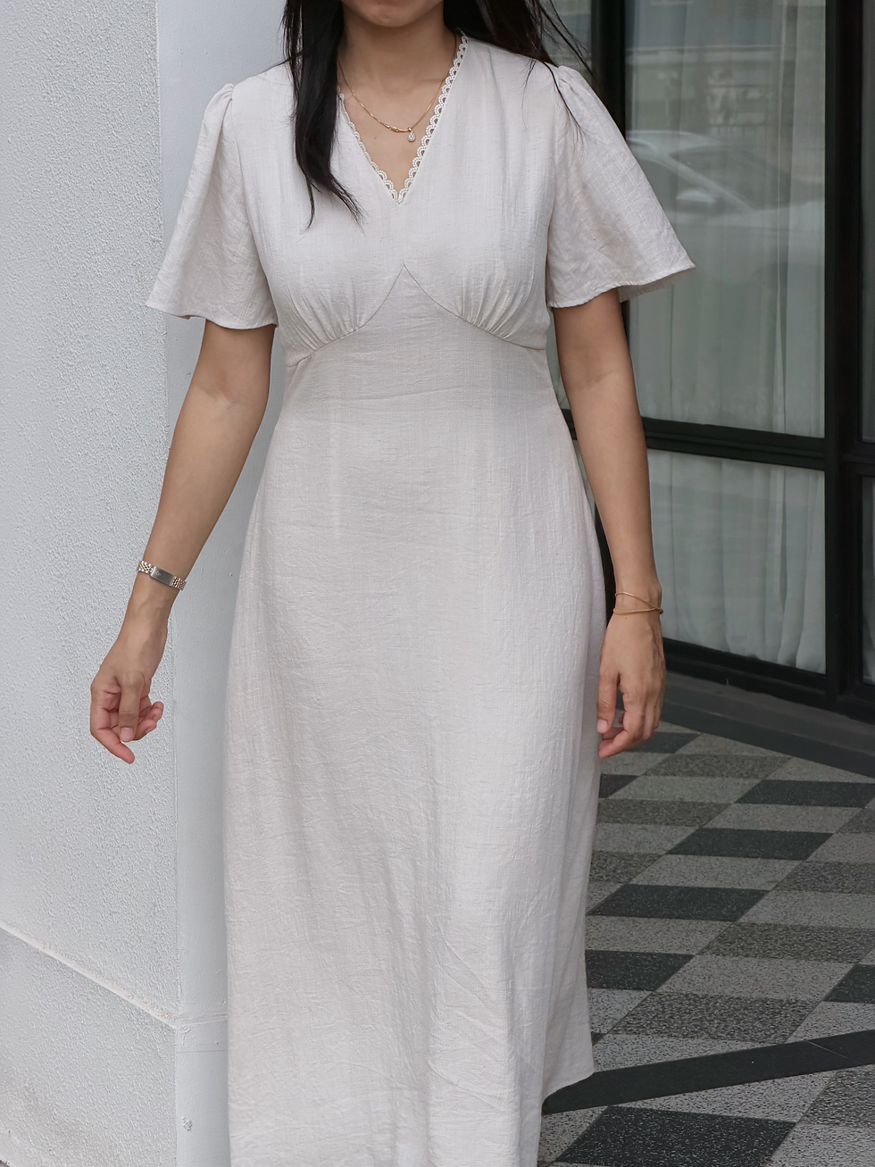Thumbnail: Alyn Dress – Cream