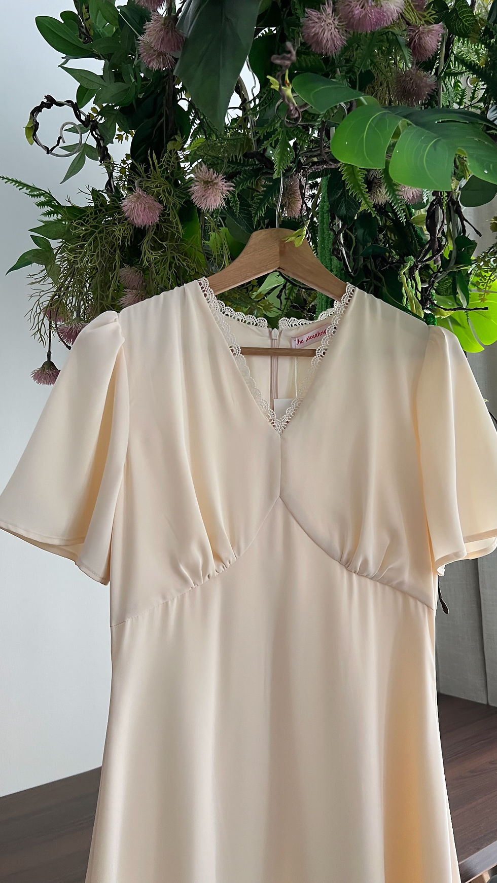 Alyn Dress - Ecru